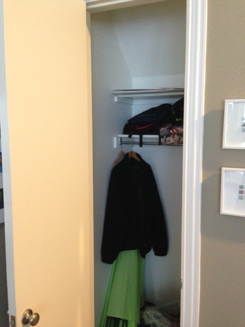 Original Room was a Closet Before Wine Cellar Installation Miami