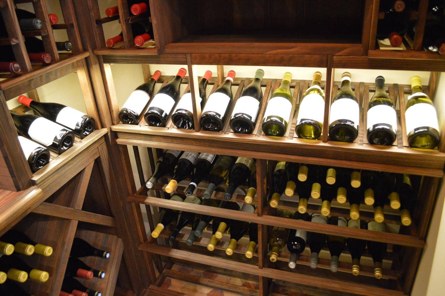 Exceptional Storage Racks for a Compact Home Wine Cellar in Miami