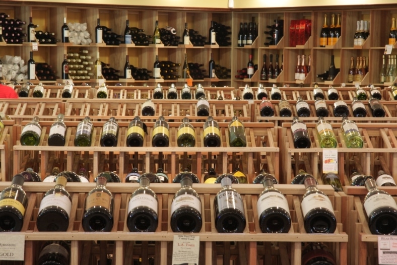 Traditional Commercial Wine Racks Designed by a Miami Expert
