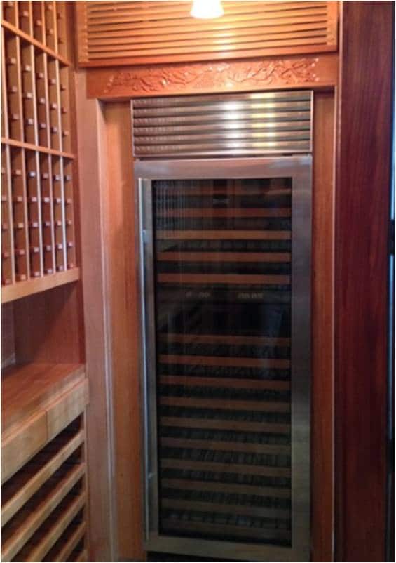 Miami Wine Cellar Cooling Unit Installation Residential Home