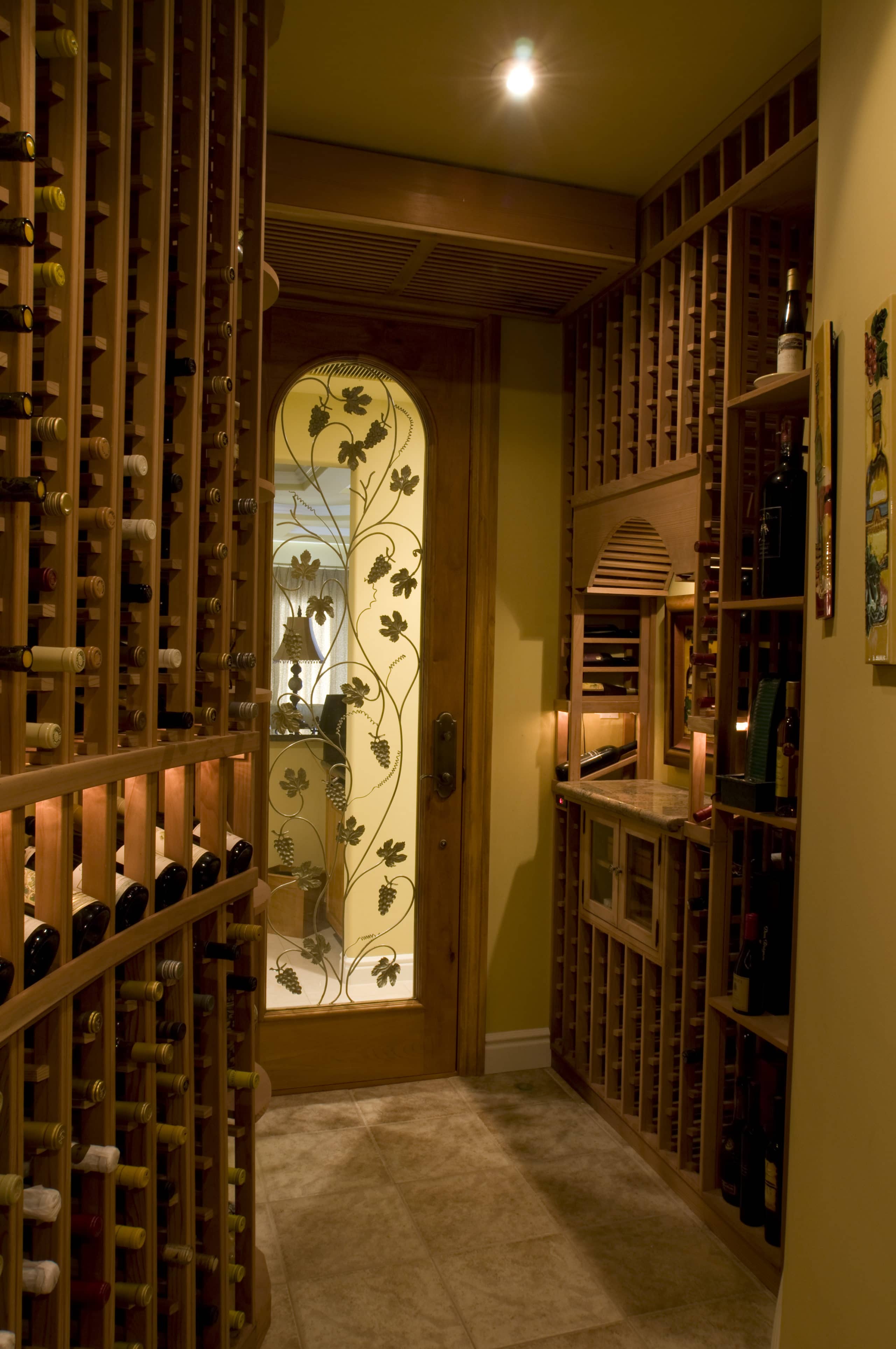 Custom Wine Cellar Refrigeration Project in a Miami Residential Home