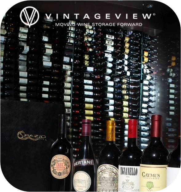 VintageView Wine Racks Installed in a Custom Commercial Wine Cellar in Miami