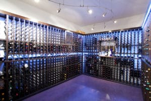 Here is an example of a beautiful wine racking system! Click on the link!