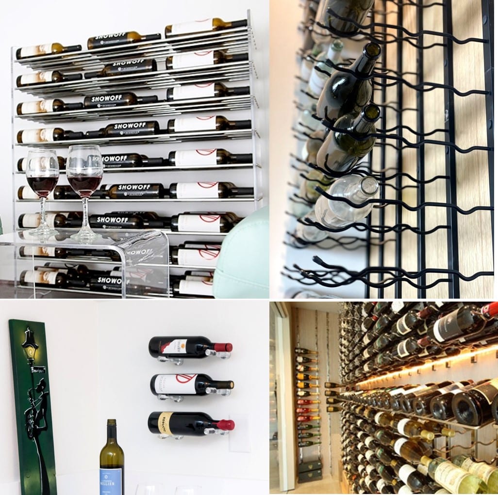 VintageView Metal Wine Racks are Perfect for Building a Modern Miami Home Wine Cellar