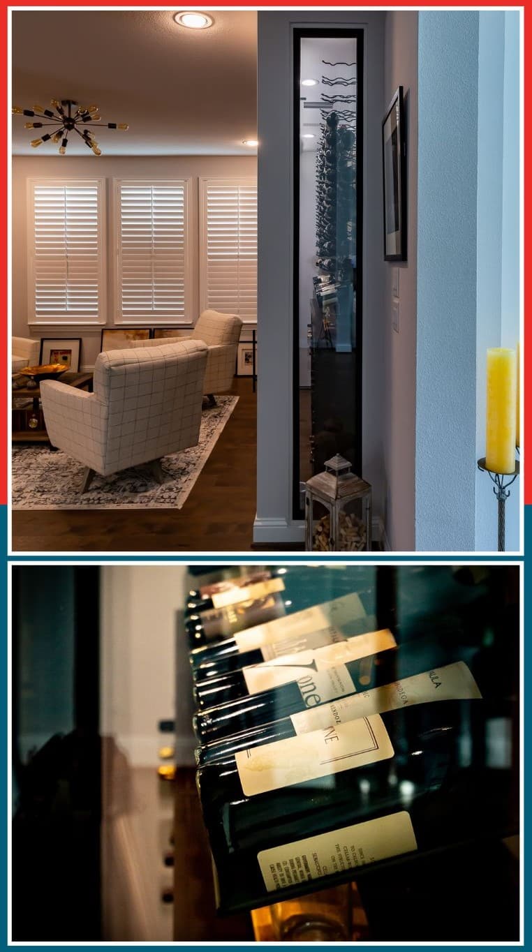 Check out this modern home wine cellar in Coral Gables!