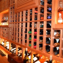 LOvely Wine Rack Design by Miami Master Builders